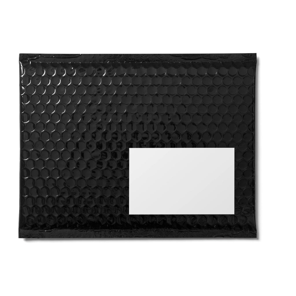 Black bubble mailer (padded envelope)